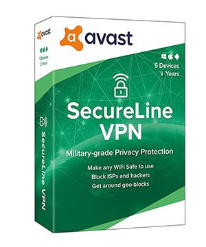 Avast SecureLine VPN - 10 Devices 1 year License key
